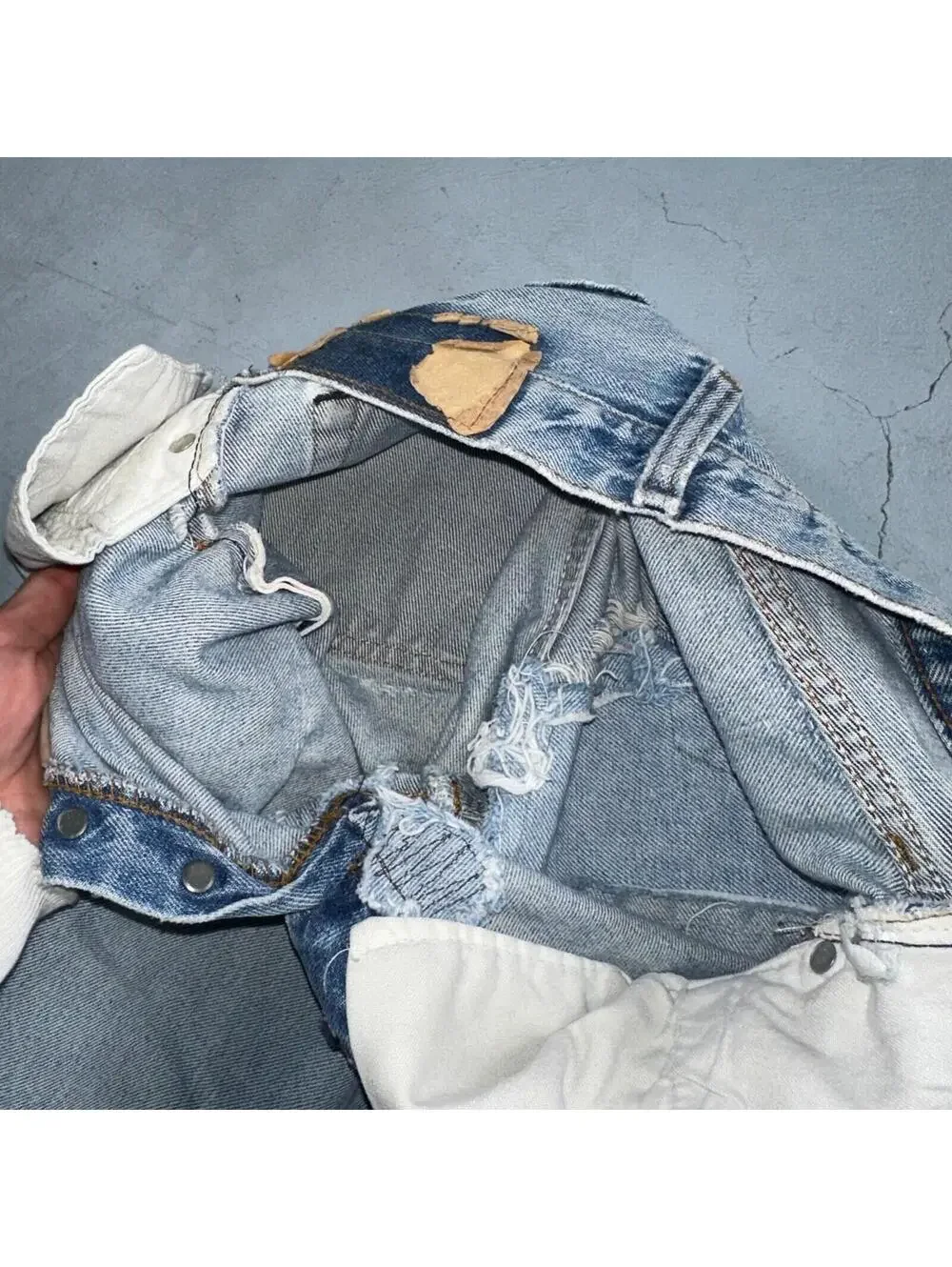Levis 501 Vintage 80s Redline Selvedge USA XX Jeans Light Wash 524 Act 25x29